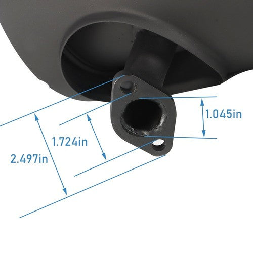 DURAFORCE Muffler Exhaust Replacement 1996-UP For Yamaha G16 G20 G21 G22 JN6-E4710-00