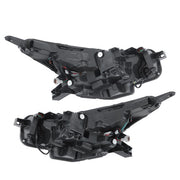 DURAFORCE Clear Lens New For Nissan Versa S SR SV 2020-2021 Pair Headlight Replacement LED