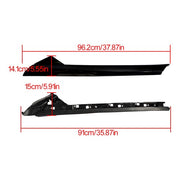 DURAFORCE For Ford Explorer 11-19 A-Pillar Molding Trim Pair AIRMAN Right Side Windshield