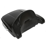 DURAFORCE Chopped Luggage Trunk Backrest Mount Rack For Harley Road Street Glide 2014-2024