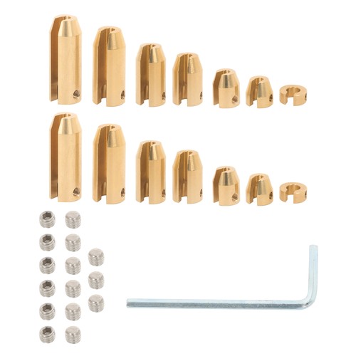DURAFORCE Universal Motorcycle Reusable Brass Wheel Spoke Balance Weights Refill 14 PACK