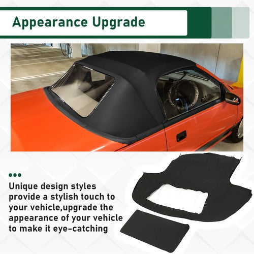 DURAFORCE For Geo Metro Pontiac Firefly Suzuki Swift 90-93 Convertible Soft Top Sailcloth