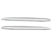 DURAFORCE For BMW E90 E91 325i 330i 2x Hood Molding Chrome Right & Left Front Trims Above