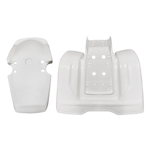 ABS Plastic White Front Rear Fender for 1983 1984 1985 Honda ATC200X 3 Wheeler