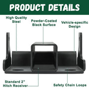 DURAFORCE For Kawasaki Mule 600 / 610 / SX 4x4 XC Heavy Duty 2" Receiver Trailer Tow Hitch