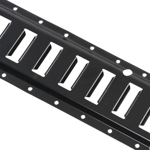 DURAFORCE Heavy Duty 6 Pack 5FT E Track Rails Carbon Steel Black Powder Coated Universal