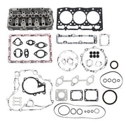 DURAFORCE For Kubota D1305 B7610 Complete Cylinder Head With Valve Spring + Gasket Set