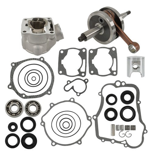 DURAFORCE Complete Engine Rebuild Kit Cylinder Piston Crankshaft For Yamaha YZ85 2002-2014