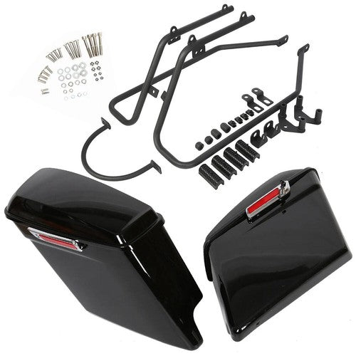 DURAFORCE For Harley Sportster 04-14 Stretched Extended Hard Saddlebags Conversion Bracket