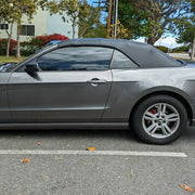 DURAFORCE For Ford Mustang 2005-2014 Convertible Top Soft & Heated Glass Window Sailcloth