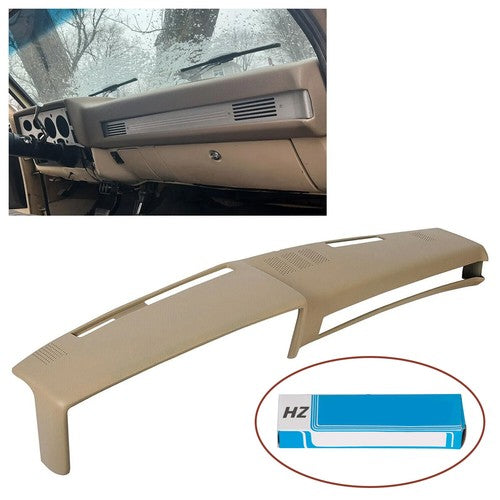DURAFORCE Light Brown Dash Pad Cover for 1981 1991 Chevrolet GMC C K R V Truck SUV Pickup