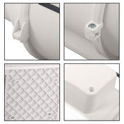 DURAFORCE 6 Inch Inline Duct Fan - 400 CFM Ventilation Exhaust Fan for Duct Vent Bathroom