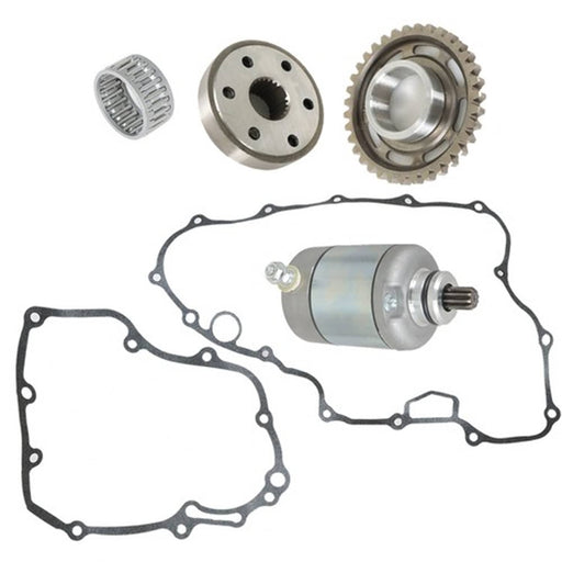 DURAFORCE Starter And Starter Clutch And Driven Gear Set For 06 07-2014 Honda TRX450ER