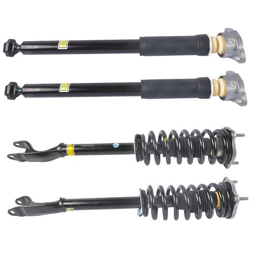 DURAFORCE 4Pcs Front Rear Shock Absorbers Struts w/o ADS For Mercedes W213 E300 E450 17-23