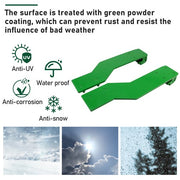 DURAFORCE For John Deere Tractor Loader Quick Tach Weld On Mounting Brackets