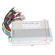 DURAFORCE 500W 36-48V For Electric E-bike Scooter DC Brushless Motor Speed Controller