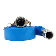 DURAFORCE for Swimming Pool 2"x 25FT Irrigation Discharge Hose Reinforced Flat Pool Hose