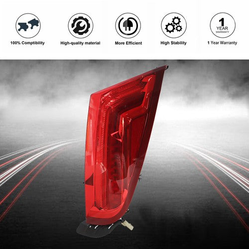 DURAFORCE Fit For 2013-2017 Cadillac XTS Brake Lamp Tail Light Rear Passenger Assembly