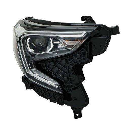 DURAFORCE Xenon HID Clear Chrome Projector Headlights Right Set For GMC Terrain 2018-2021
