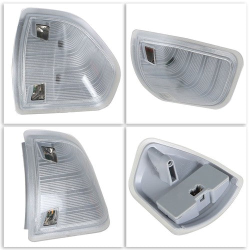 DURAFORCE Smoked Amber LED Side Mirror Turn Signal Lights For Ram 1500 2500 right Side