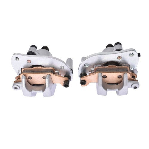 DURAFORCE Front Left Right Brake Caliper For 2007-2018 Yamaha Grizzly 700 YFM700F/P w/Pads