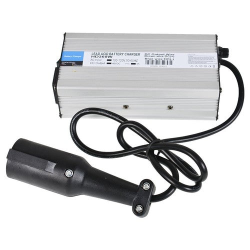 DURAFORCE 48 Volt 6 Amp Battery Charger Snap Head 3 Pin Plug For Club Car Golf Cart
