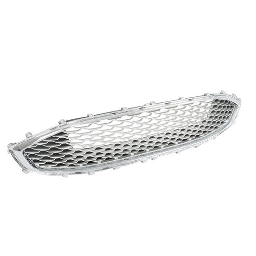 DURAFORCE Front Upper + Lower Grill w/ Fog Lights + Chrome Trim For Ford Fusion 2019-2020