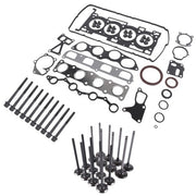DURAFORCE Head Gasket Bolts + Valves Set for Hyundai Sonata Genesis Coupe Kia Optima 11-16