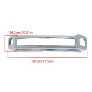 DURAFORCE Steel Chrome For Ford F-250 F-350 2011-16 Super Duty Front Lower Bumper Assembly