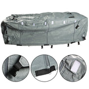 DURAFORCE Waterproof Anti-UV RV Cover 23'-26' FT For Class C Motorhome Trailer Camper