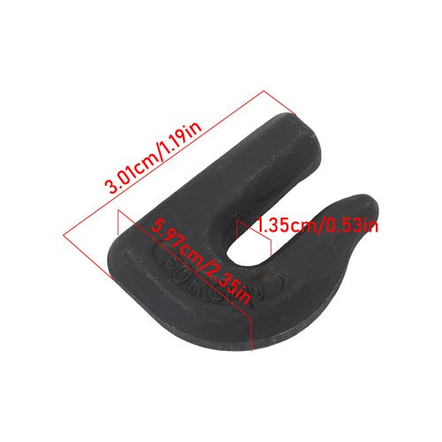 DURAFORCE 12 Pack 3/8" Weld On Grab Hook 6600lbs Heavy Duty G70 Forged Grab Chain Hooks