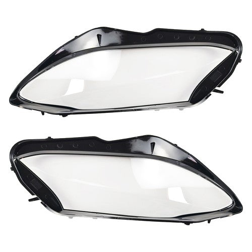 DURAFORCE For Mercedes Benz W205 C180 C200 C260L 2014-17 Front Headlight Lens Cover