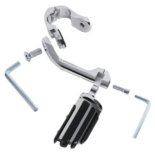 Long Highway Foot Pegs Fit for Harley Touring Road King Street Glide 1 1-4 Bars