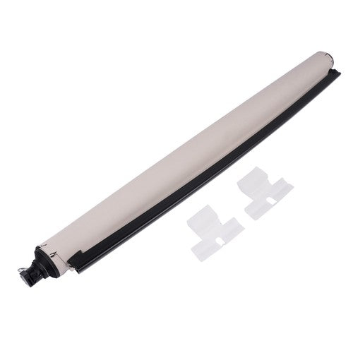 DURAFORCE Front Beige Sunroof Sunshade Cover & Clips for Cadillac XT5 3.6L V6 2017-2020