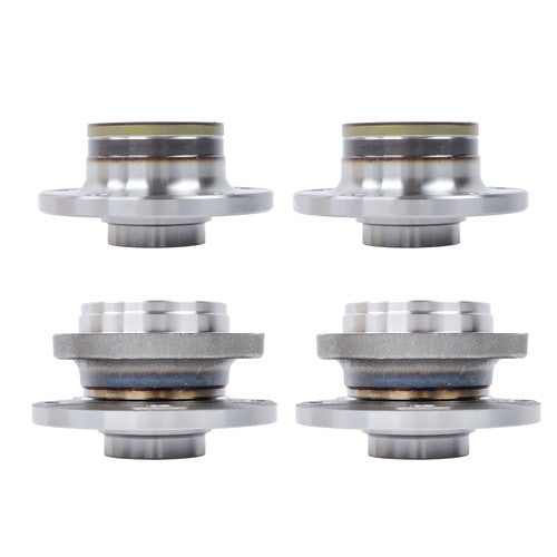 DURAFORCE 4pcs Front Rear Wheel Bearing Hub FWD For Volkswagen Passat Jetta Tiguan Audi TT