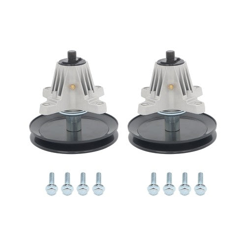 DURAFORCE 2PK Spindle For Cub Cadet MTD XT1-LT46 XT2-LX46 618-09258 618P09258 46-Inch Deck