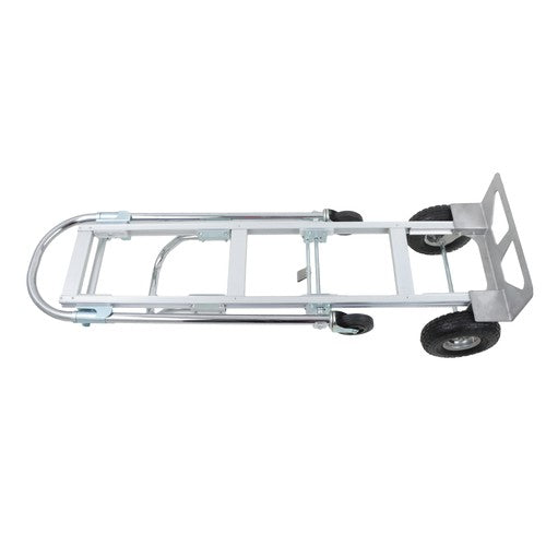 DURAFORCE 2 in 1 Design 1000 Lbs,Hand Trucks Heavy Duty Aluminum Dolly Cart