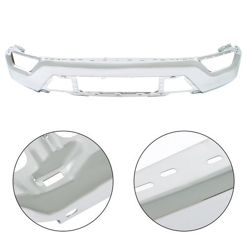 DURAFORCE New For Ford F-150 2021-2023 Front Bumper Face Bar 6-piece Kit W/o Sensor Holes