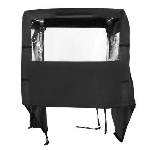 Black Soft Door UTV Cab Enclosure for Kawasaki Mule 600 610 4x4 XC 2005 2016