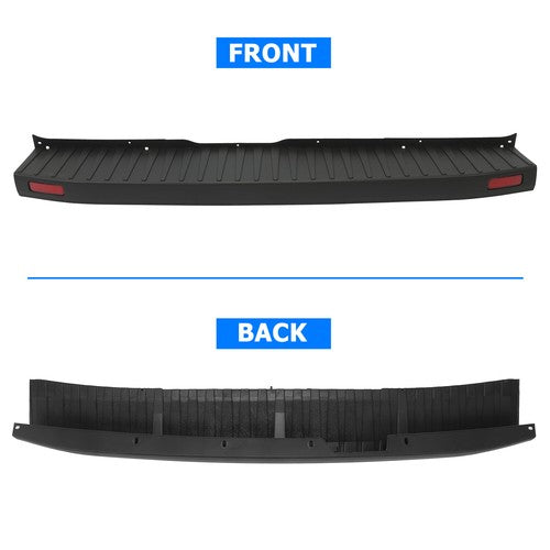 Rear Bumper with Reinforcement Cross Member Bracket Bar for Ford Transit 2015-2022