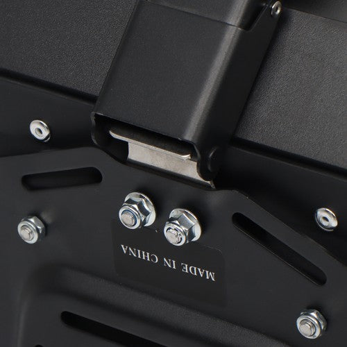 DURAFORCE 45L Motorcycle Rear Tour Box Top Case with Security Lock Helmet Case Waterproof