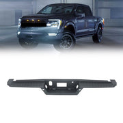 DURAFORCE Rear Bumper Top Step Pad With Trailer Holes Plastic For Ford F150 2021 2022 2023