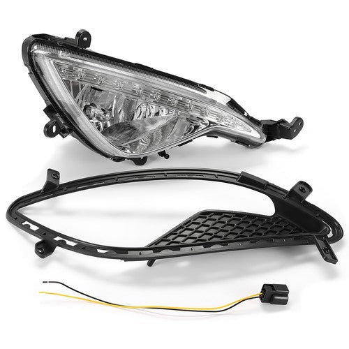 Fog Light Lamp Cover Connector Right Side for Hyundai 13-17 Genesis Coupe