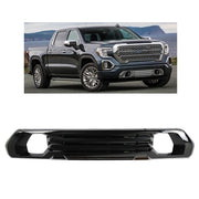 DURAFORCE Fit ForGMC Sierra 1500 AT4/Denali 2019-2021 Front Bumper Lower Trim Gloss Black