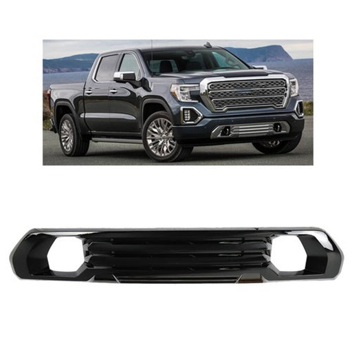 DURAFORCE Fit ForGMC Sierra 1500 AT4/Denali 2019-2021 Front Bumper Lower Trim Gloss Black