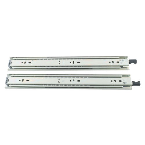 DURAFORCE 1 Pair of 16" Locking Drawer Slides Full Extension & Lock 150 lb Load Capacity