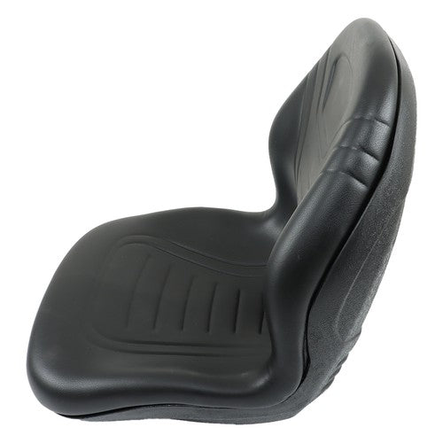 DURAFORCE Seat Fits For John Deere Skid Steer 240 250 315 328D 332 7775 ETC - Black