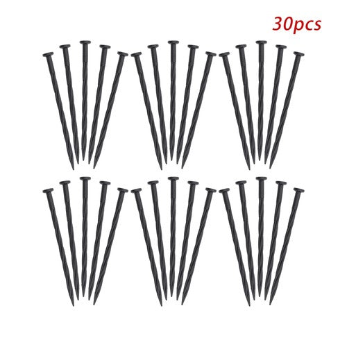 DURAFORCE No Dig Lawn Edging Border Garden Landscape Edging 4" With 30 8-In Spikes 33 Feet