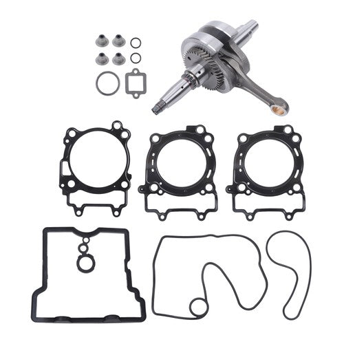 DURAFORCE 2204729 Crankshaft+overhaul pad Gasket Kit For Polaris RZR570 ATV 2012-2016