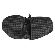 DURAFORCE Black Front And Rear Seat Covers 4Pcs For EZGO Medalist TXT Golf Carts 1994-2013